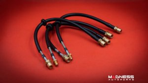 Alfa Romeo 4C Brake Lines - Stainless Steel Brake Line Kit - FHL Brakeline